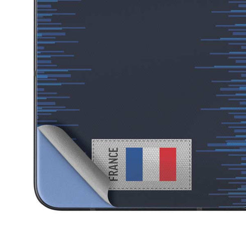 France Soccer Flag Galaxy Z Fold5 5G Skin