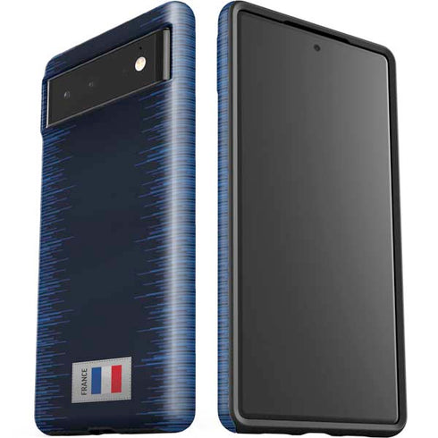 France Soccer Flag Google Pixel 6 Case