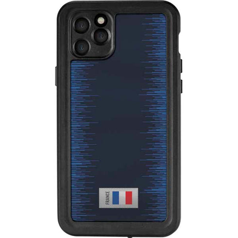 France Soccer Flag iPhone 11 Pro Max Waterproof Case