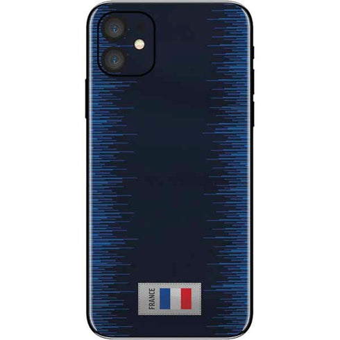 France Soccer Flag iPhone 11 Skin