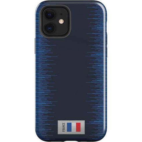 France Soccer Flag iPhone 12 Impact Case