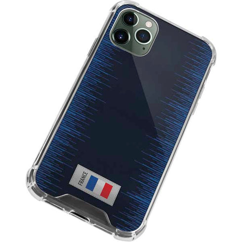 France Soccer Flag iPhone 12 Pro Max Clear Case