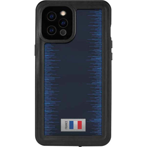 France Soccer Flag iPhone 12 Pro Max Waterproof Case