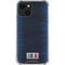 France Soccer Flag iPhone 14 Clear Case