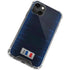 France Soccer Flag iPhone 14 Plus Clear Case