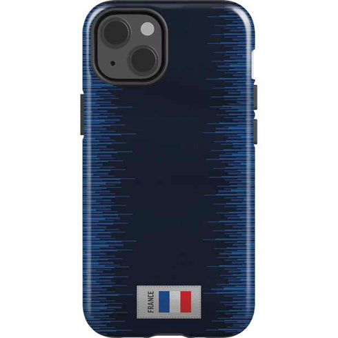 France Soccer Flag iPhone 14 Impact Case