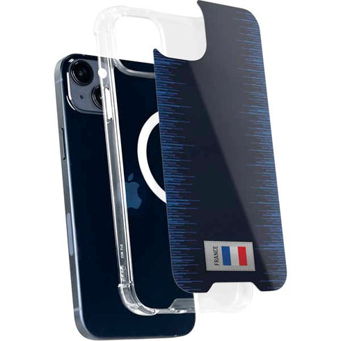 France Soccer Flag iPhone 14 Plus MagSafe Case