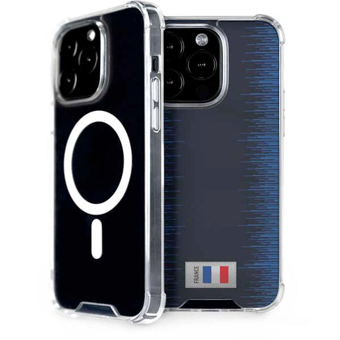 France Soccer Flag iPhone 15 Pro MagSafe Case