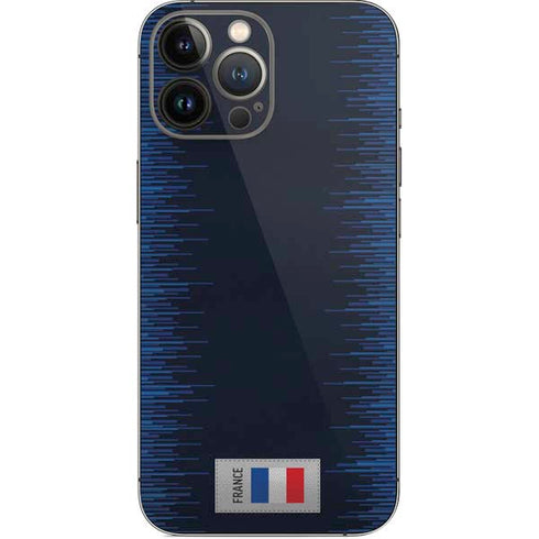 France Soccer Flag iPhone 14 Pro Max Skin