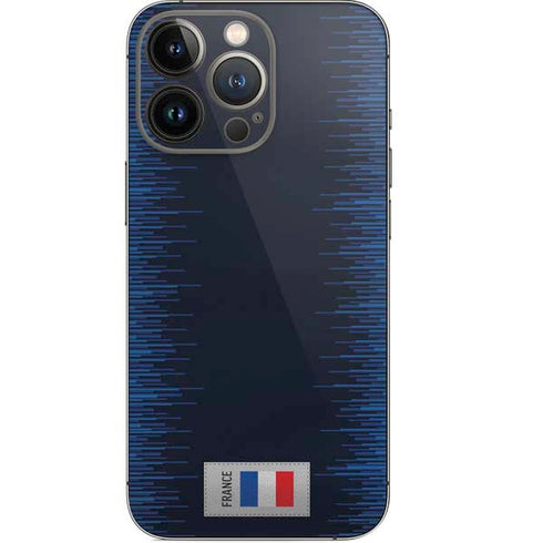 France Soccer Flag iPhone 15 Pro Skin