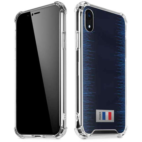 France Soccer Flag iPhone XR Clear Case