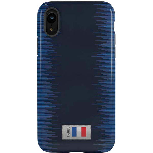 France Soccer Flag iPhone XR Pro Case