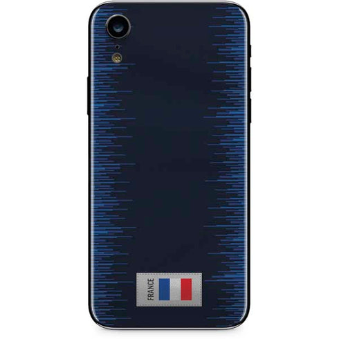 France Soccer Flag iPhone XR Skin