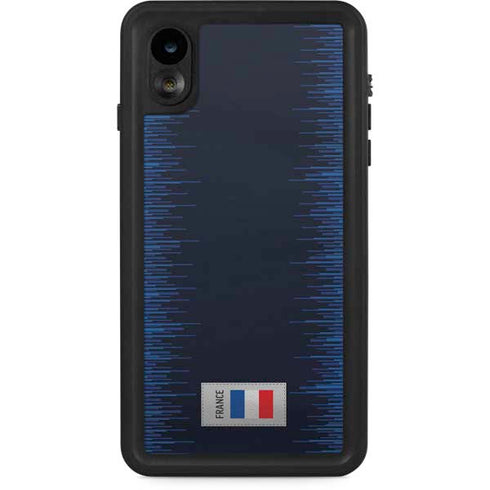 France Soccer Flag iPhone XR Waterproof Case