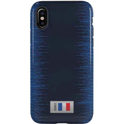 France Soccer Flag iPhone XS Pro Case