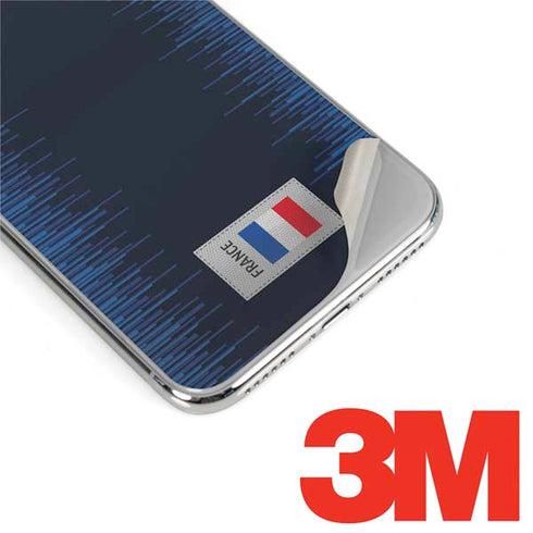 France Soccer Flag iPhone XS Skin
