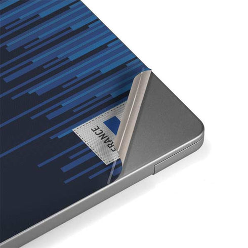 France Soccer Flag MacBook Pro 14in (2021-24) Skin