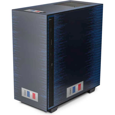 France Soccer Flag NZXT H510 Compact ATX Mid-Tower Case Skin