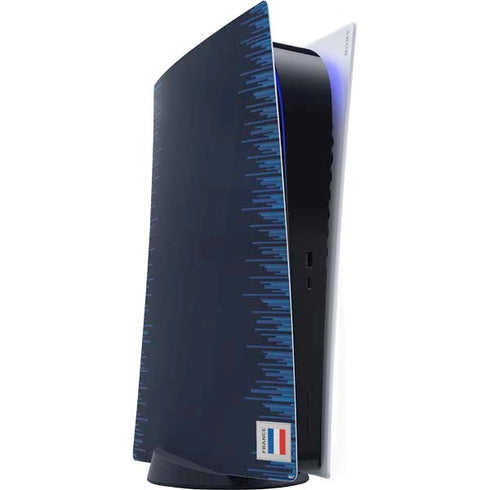 France Soccer Flag PS5 Digital Edition Console Skin