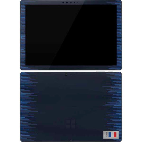 France Soccer Flag Surface Pro 7 Skin