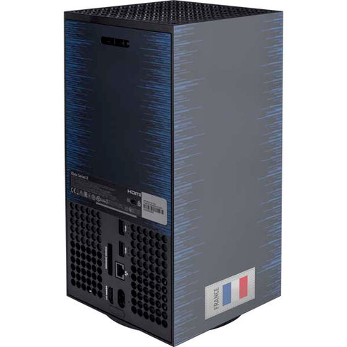 France Soccer Flag Xbox Series X Console Skin