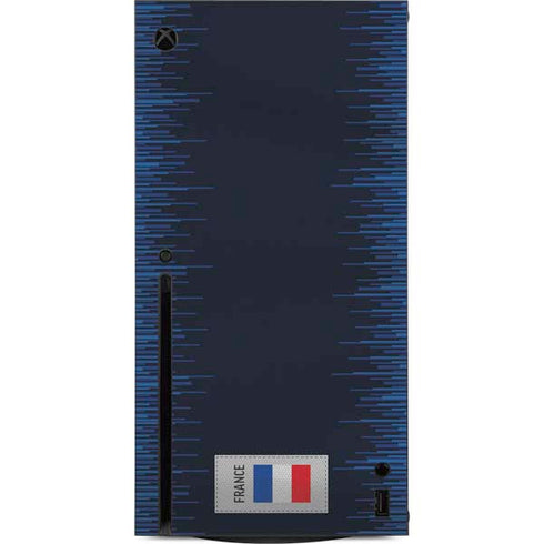 France Soccer Flag Xbox Series X Console Skin