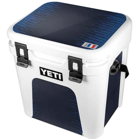 France Soccer Flag YETI Roadie 24 Hard Cooler Skin