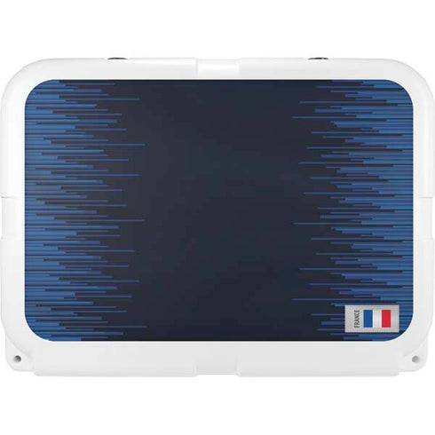 France Soccer Flag YETI Tundra 35 Hard Cooler Skin