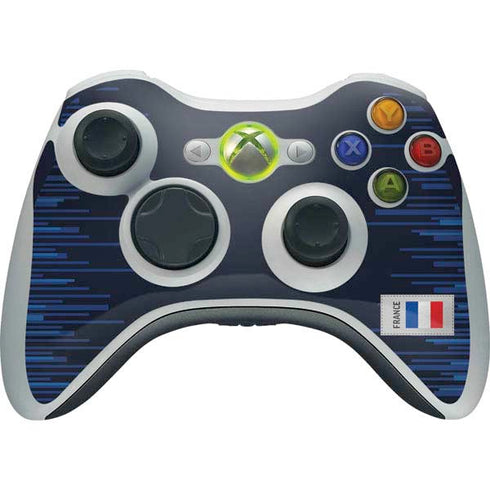 France Soccer Flag Xbox 360 Wireless Controller Skin