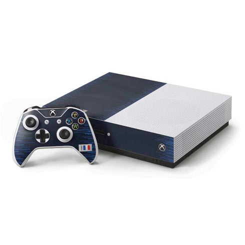 France Soccer Flag Xbox One S Console and Controller Bundle Skin