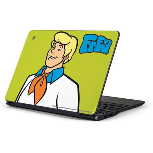 Scooby Doo Fred Samsung Chromebook Skin