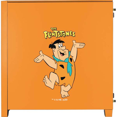 The Flinstones Fred Flintstone Corsair 4000D Tempered Glass Mid-Tower ATX Case Skin