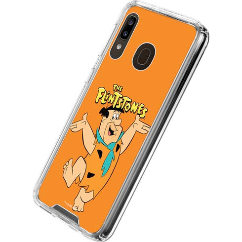 The Flinstones Fred Flintstone Galaxy A30 Clear Case