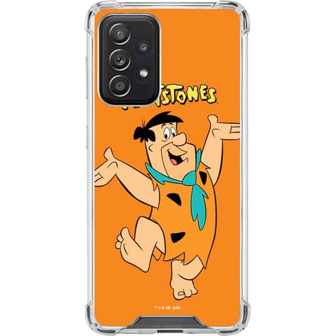 The Flinstones Fred Flintstone Galaxy A52 5G Clear Case
