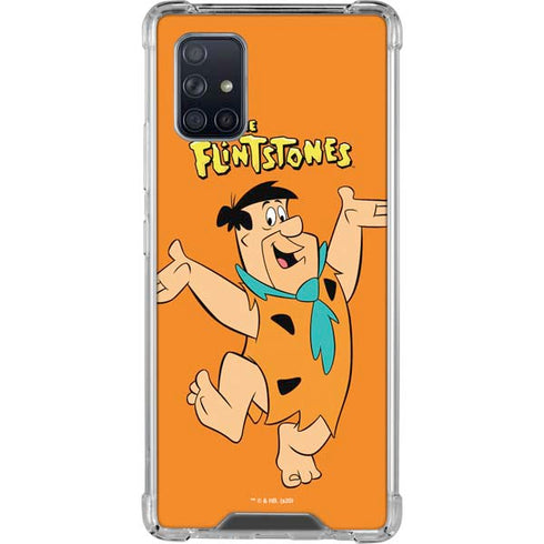 The Flinstones Fred Flintstone Galaxy A71 5G Clear Case