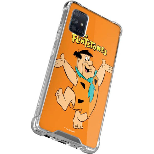 The Flinstones Fred Flintstone Galaxy A71 5G Clear Case