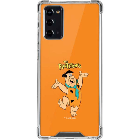 The Flinstones Fred Flintstone Galaxy Note20 5G Clear Case