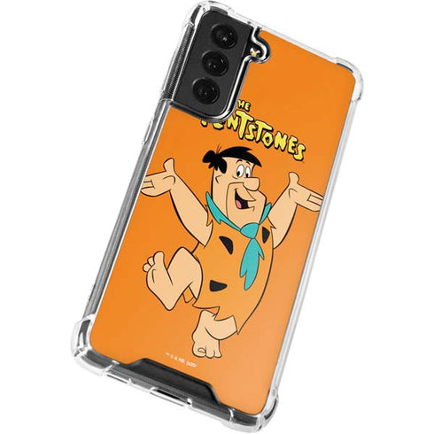 The Flinstones Fred Flintstone Galaxy S21 FE Clear Case