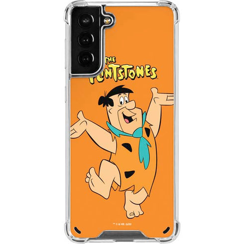 The Flinstones Fred Flintstone Galaxy S21 Plus 5G Clear Case