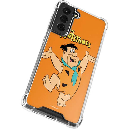 The Flinstones Fred Flintstone Galaxy S22 Plus Clear Case