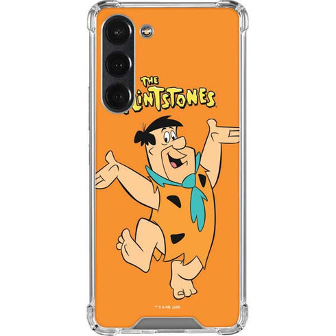 The Flinstones Fred Flintstone Galaxy S23 Plus Clear Case