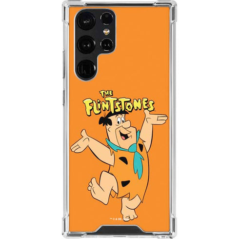 The Flinstones Fred Flintstone Galaxy S24 Ultra Clear Case