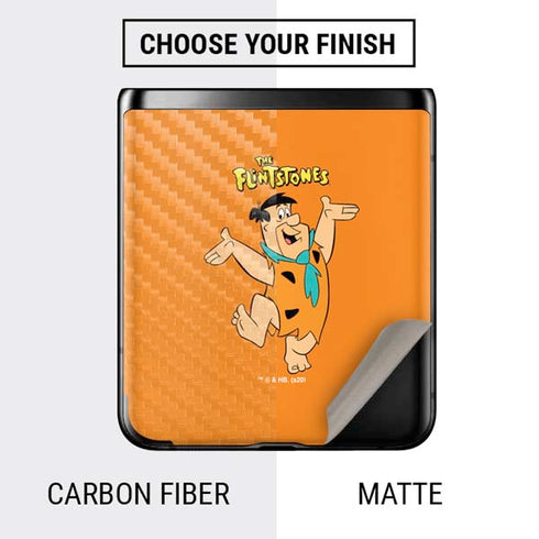 The Flinstones Fred Flintstone Galaxy Z Flip Skin