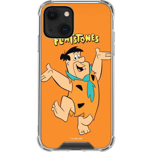 The Flinstones Fred Flintstone iPhone 14 Clear Case