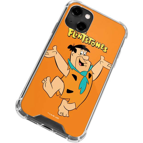 The Flinstones Fred Flintstone iPhone 14 Clear Case