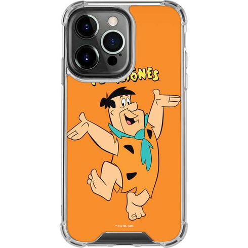The Flinstones Fred Flintstone iPhone 14 Pro Clear Case