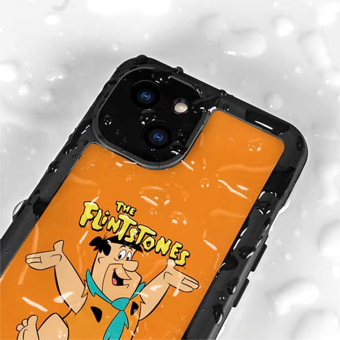 The Flinstones Fred Flintstone iPhone 15 Waterproof Case