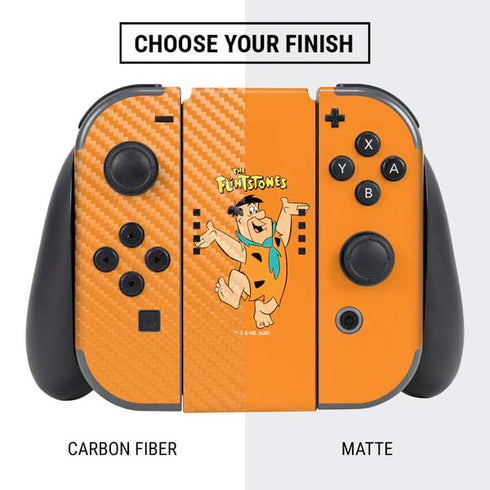 The Flinstones Fred Flintstone Nintendo Switch Bundle Skin