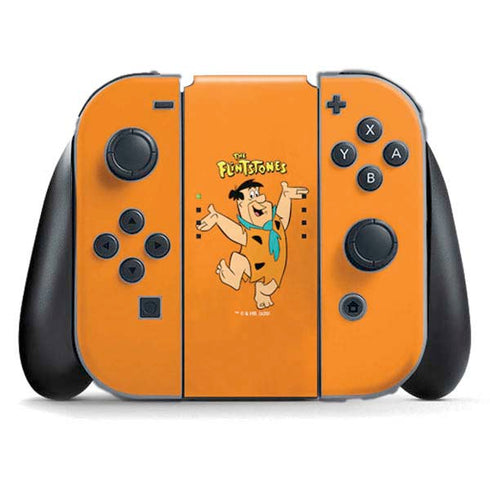 The Flinstones Fred Flintstone Nintendo Switch (2017-2021) Joy-Con Controller Skin