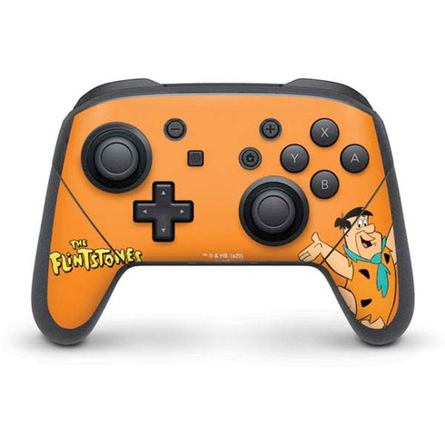The Flinstones Fred Flintstone Nintendo Switch Pro Controller Skin